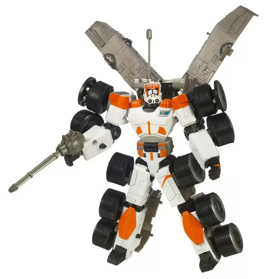 Star Wars Transformers - Clone Commander Cody