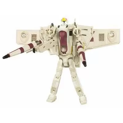 Star Wars Transformers - Clone Pilot Republic Gunship