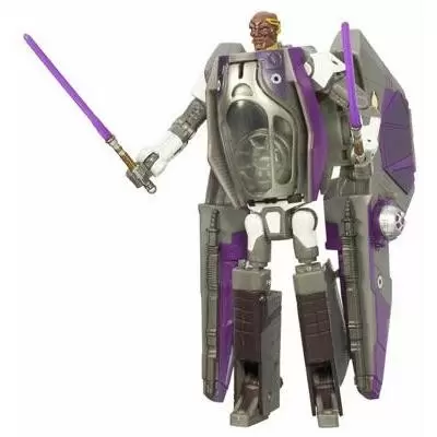 Star Wars Transformers - Mace Windu Jedi Starfighter