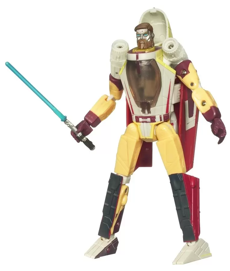 Star Wars Transformers - Obi-Wan Kenobi Jedi Starfighter