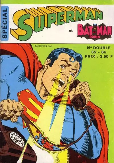 Superman et Batman et Robin - Superman et Atome - La menace vient de l\'infiniment petit !