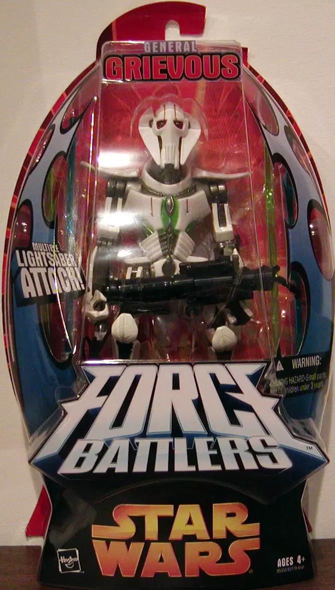 Force Battlers - General Grievous Multiple Lightsaber Attack