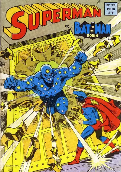 Superman et Batman et Robin - Superman - Le poignard qui fendit le ciel !