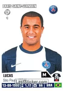 Foot 2013-2014 - Lucas - Paris Saint-Germain