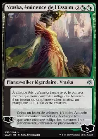 War of the Spark - Vraska, éminence de l\'Essaim Foil