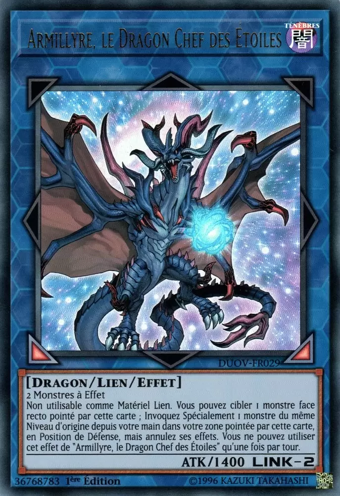 Duel Surchargé DUOV - Armillyre, le Dragon Chef des Étoiles