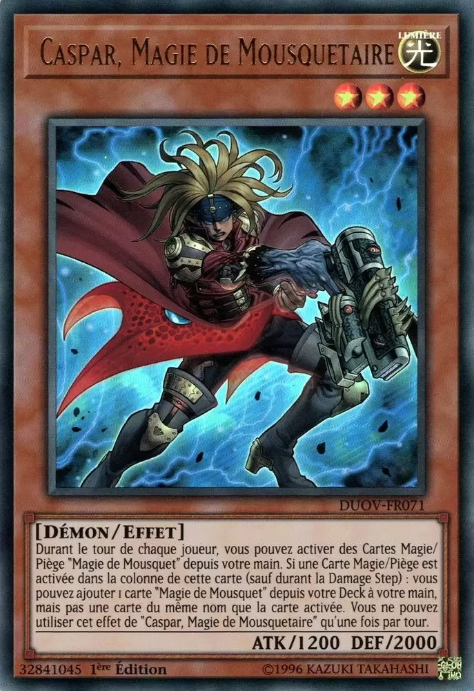 Duel Surchargé DUOV - Caspar, Magie de Mousquetaire
