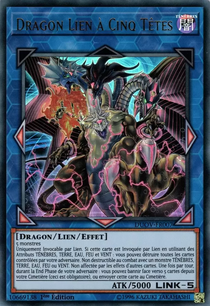 Duel Surchargé DUOV - Dragon Lien à Cinq Têtes