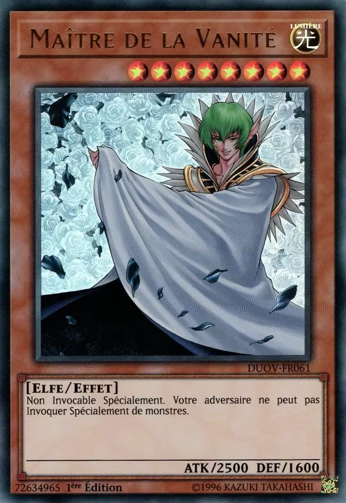 Duel Surchargé DUOV - Maître de la Vanité