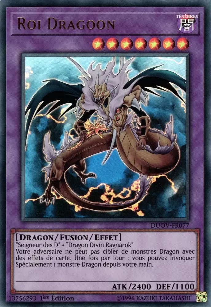 Duel Surchargé DUOV - Roi Dragoon