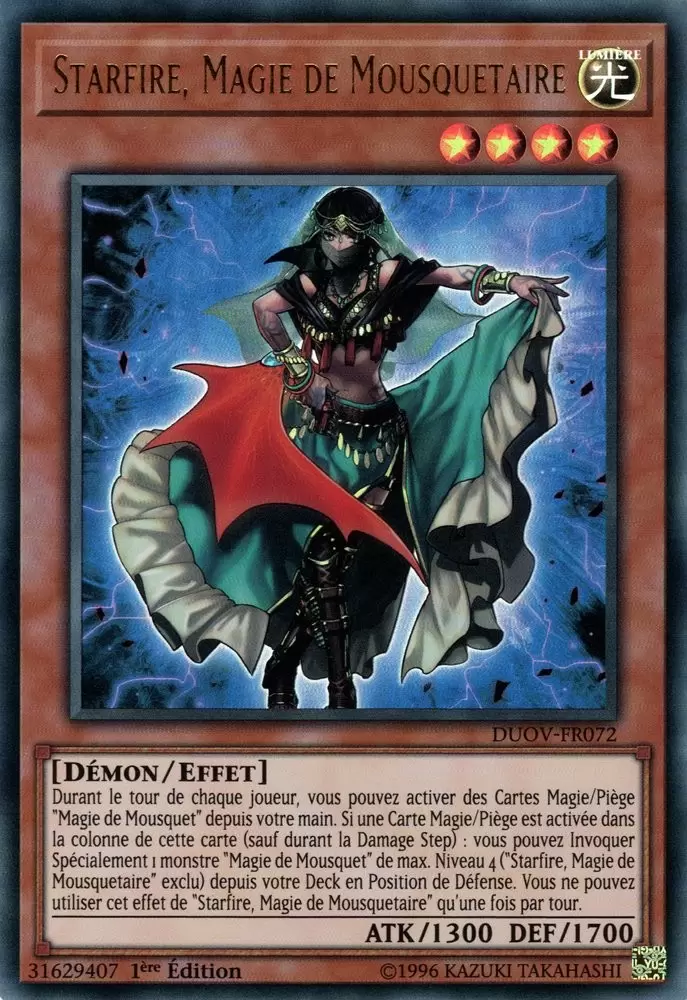 Duel Surchargé DUOV - Starfire, Magie de Mousquetaire