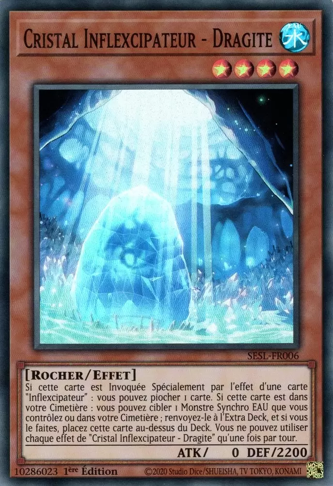 Les Pourfendeurs Secrets SESL - Cristal Inflexcipateur - Dragite