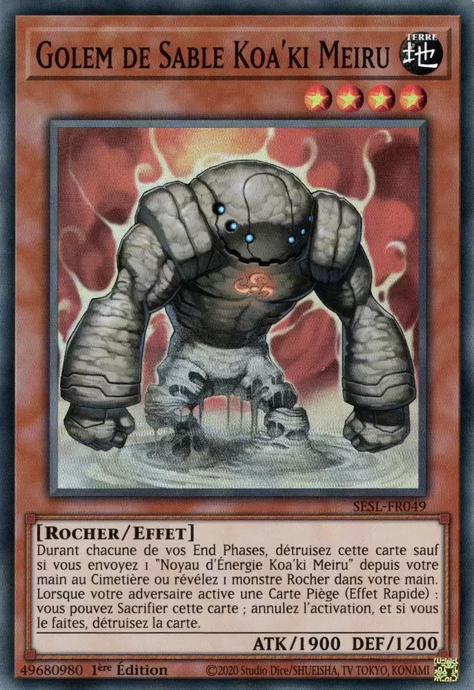 Les Pourfendeurs Secrets SESL - Golem de Sable Koa\'ki Meiru