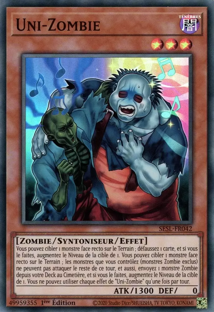 Les Pourfendeurs Secrets SESL - Uni-Zombie