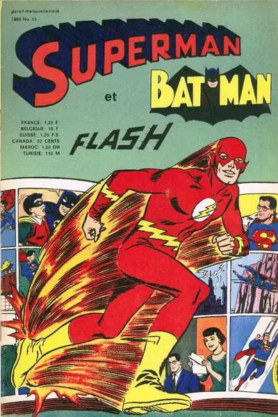 Superman et Batman (Sagédition) - Flash - Flash passe !