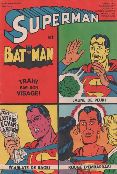 Superman et Batman (Sagédition) - Superman trahi par son visage