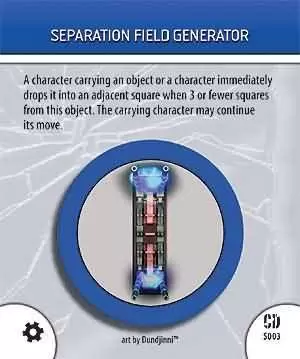 Collateral Damage - Separation Field Generator
