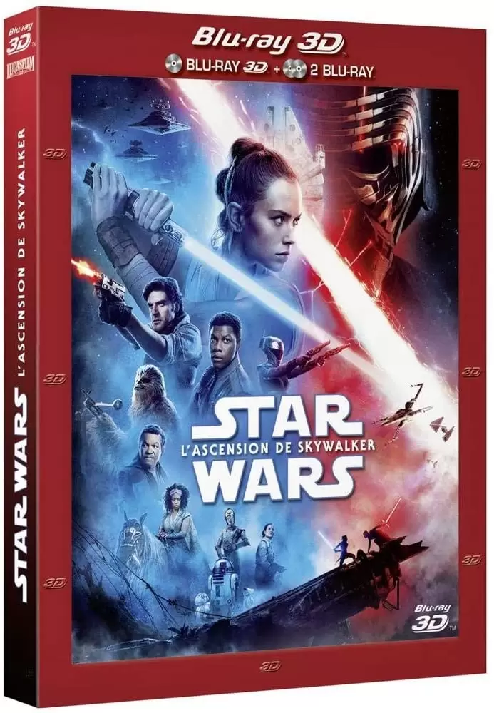 Star Wars - Star Wars 9 : L\'Ascension de Skywalker 3D 2D + Blu-Ray Bonus