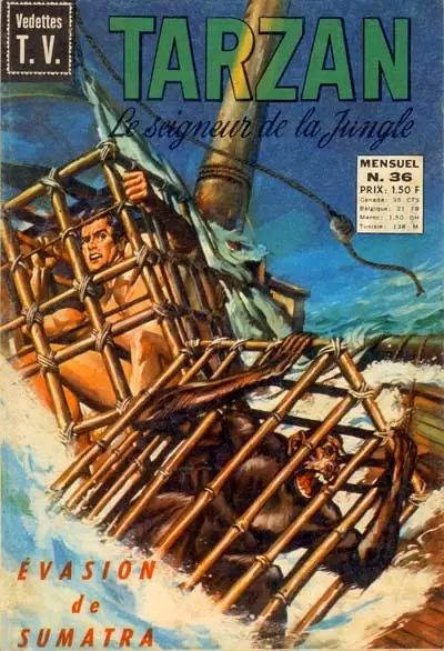 Tarzan - 1ère série (Sagédition) - Évasion de Sumatra