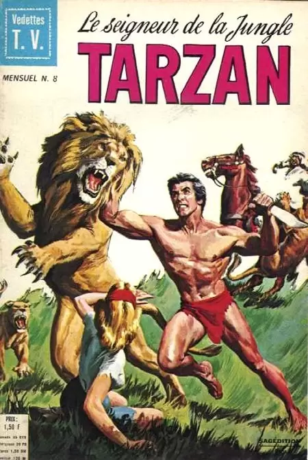 Tarzan - 1ère série (Sagédition) - Jad-Bal-Ja et l\'imposteur