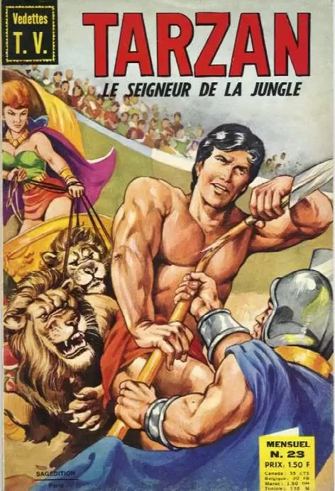 Tarzan - 1ère série (Sagédition) - La cité de l\'or 1