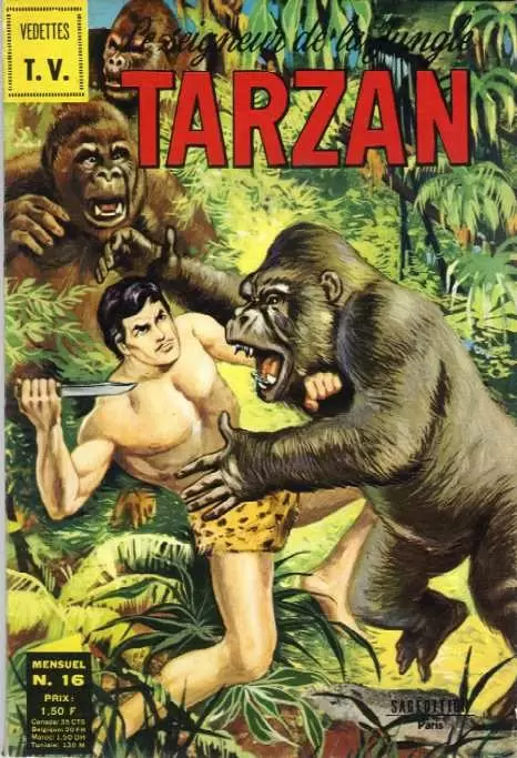 Tarzan - 1ère série (Sagédition) - La cité de la Lune
