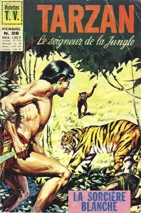 Tarzan - 1ère série (Sagédition) - La sorcière blanche