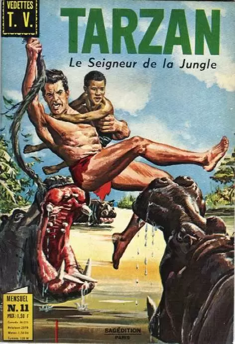 Tarzan - 1ère série (Sagédition) - La vallée du sépulcre + L\'homme seul