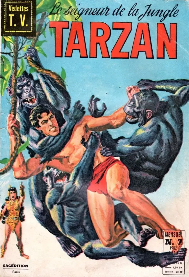 Tarzan - 1ère série (Sagédition) - Le lion d\'or
