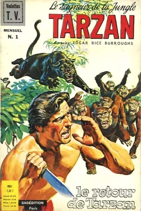 Tarzan - 1ère série (Sagédition) - Le retour de Tarzan