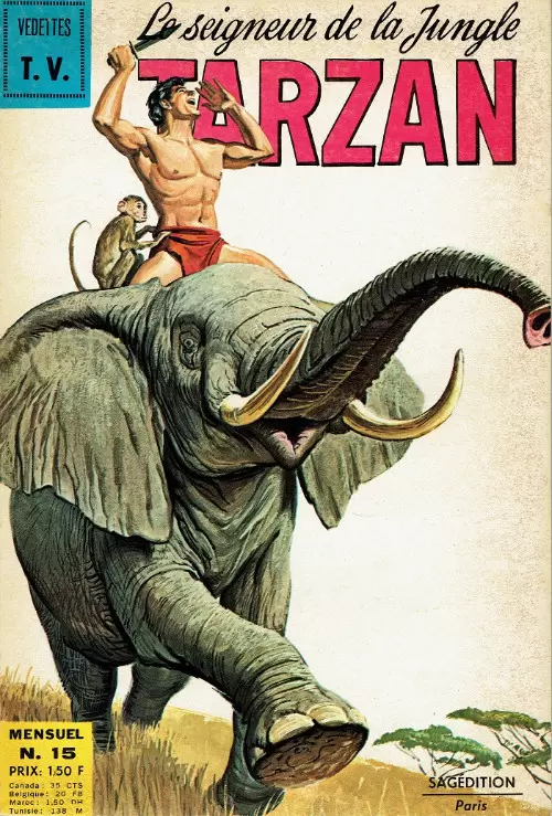 Tarzan - 1ère série (Sagédition) - Le signe d\'Aton