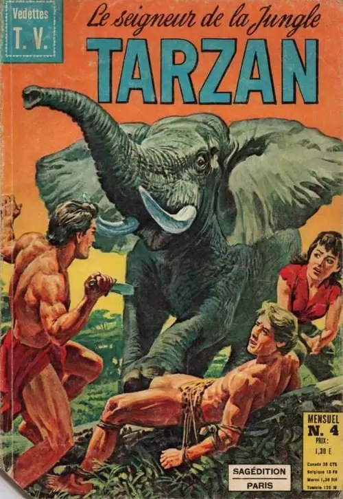Tarzan - 1ère série (Sagédition) - Le trésor d\'Opar 2 : Et pour enjeu un trésor