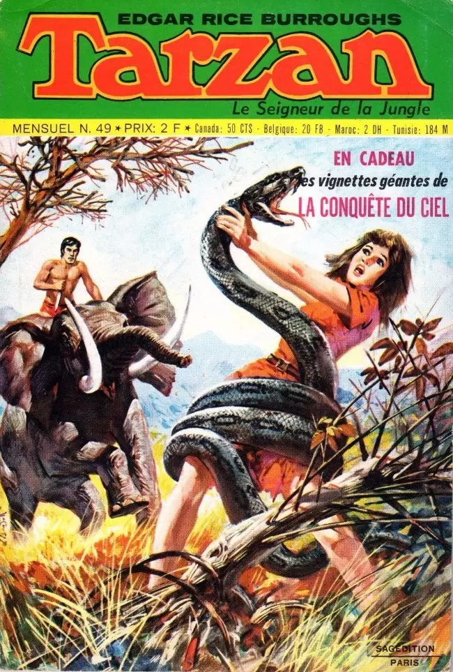 Tarzan - 1ère série (Sagédition) - Les troglodytes