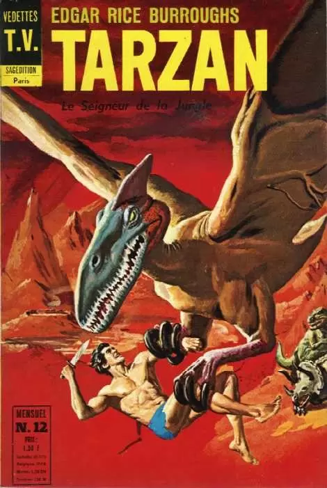 Tarzan - 1ère série (Sagédition) - Tarzan au cœur de la terre