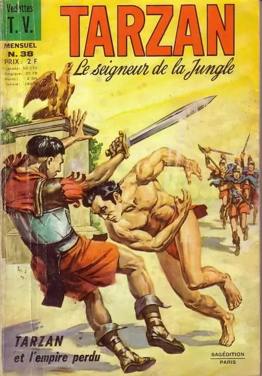 Tarzan - 1ère série (Sagédition) - Tarzan et l\'empire perdu