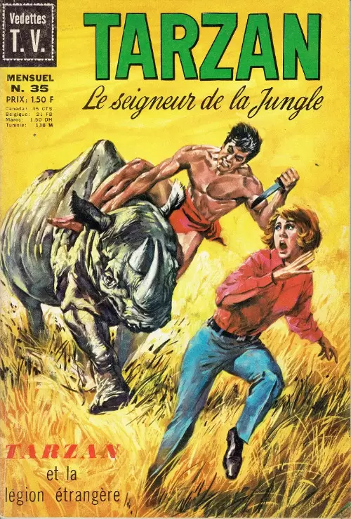 Tarzan - 1ère série (Sagédition) - Tarzan et la Légion Étrangère