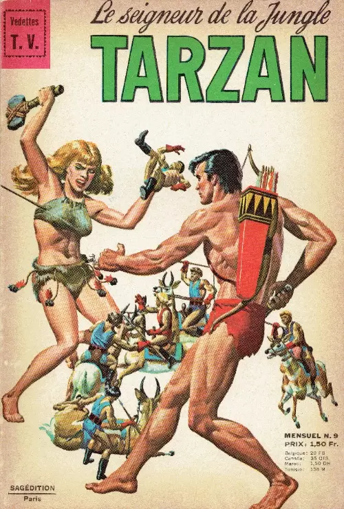 Tarzan - 1ère série (Sagédition) - Tarzan et les Hommes-Fourmis