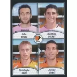 John Bruel / Matthieu Pichot / Christophe Coué / Jérémy Stinat - Stade Lavallois Mayenne FC