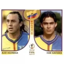 Alex Aguinaga/Ivan Kaviedes - Ecuador