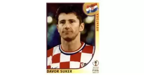 Panini WM 2002 489 Davor Suker Croatia Hrvatska Kroatien FIFA World Cup WC 02 