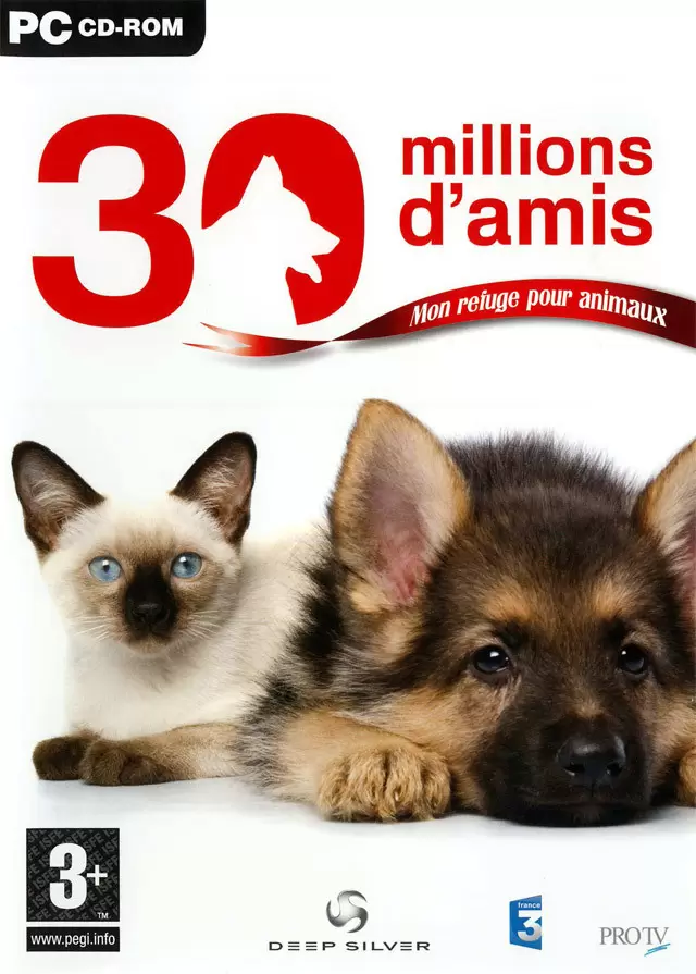Jeux PC - 30 Millions d\'Amis : Mon refuge pour animaux
