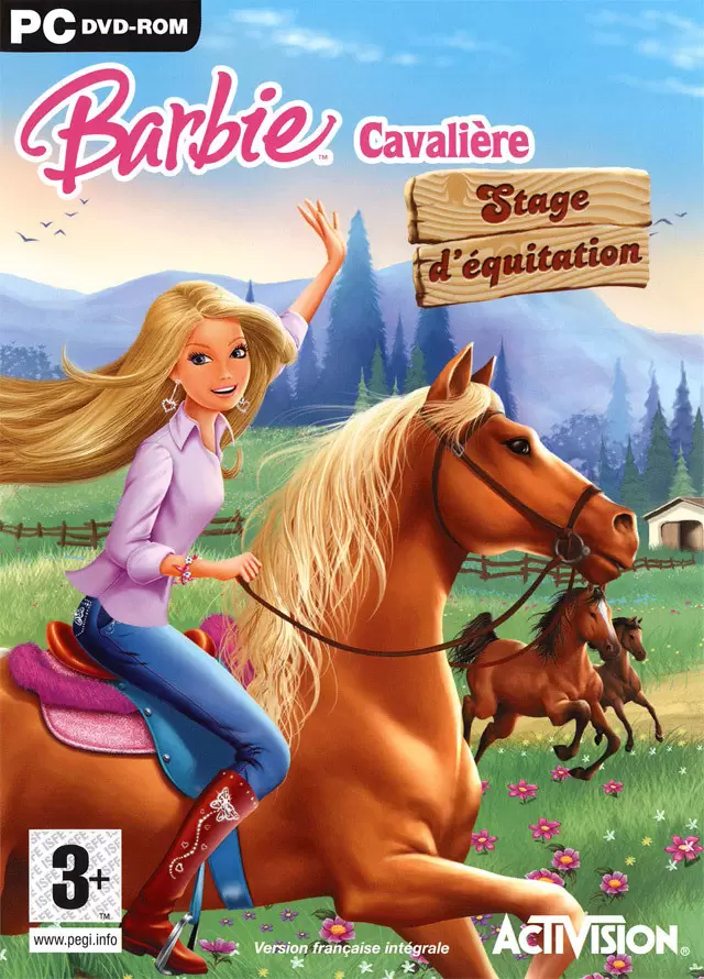 Jeux PC - Barbie Cavalière : Stage d\'Equitation