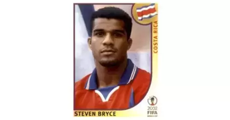 #234-COSTA RICA-STEVEN BRYCE PANINI KOREA/JAPAN WORLD CUP 2002 