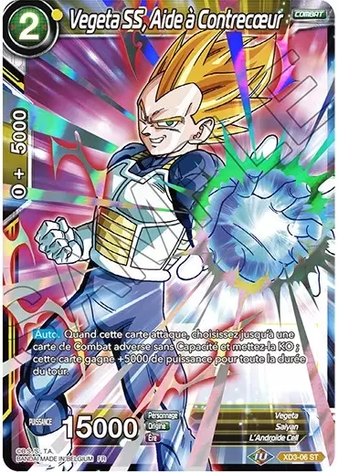The Ultimate Life Form [XD3] - Vegeta SS, Aide à Contrecœur