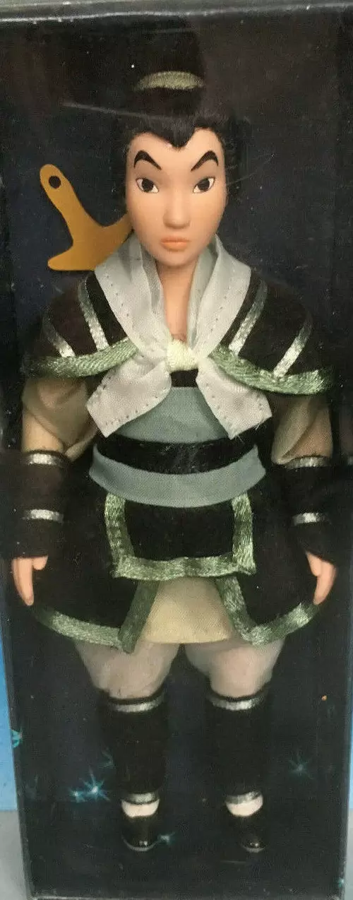 Le Mondes des Princesses (Poupées en Porcelaine) - Mulan en guerrier