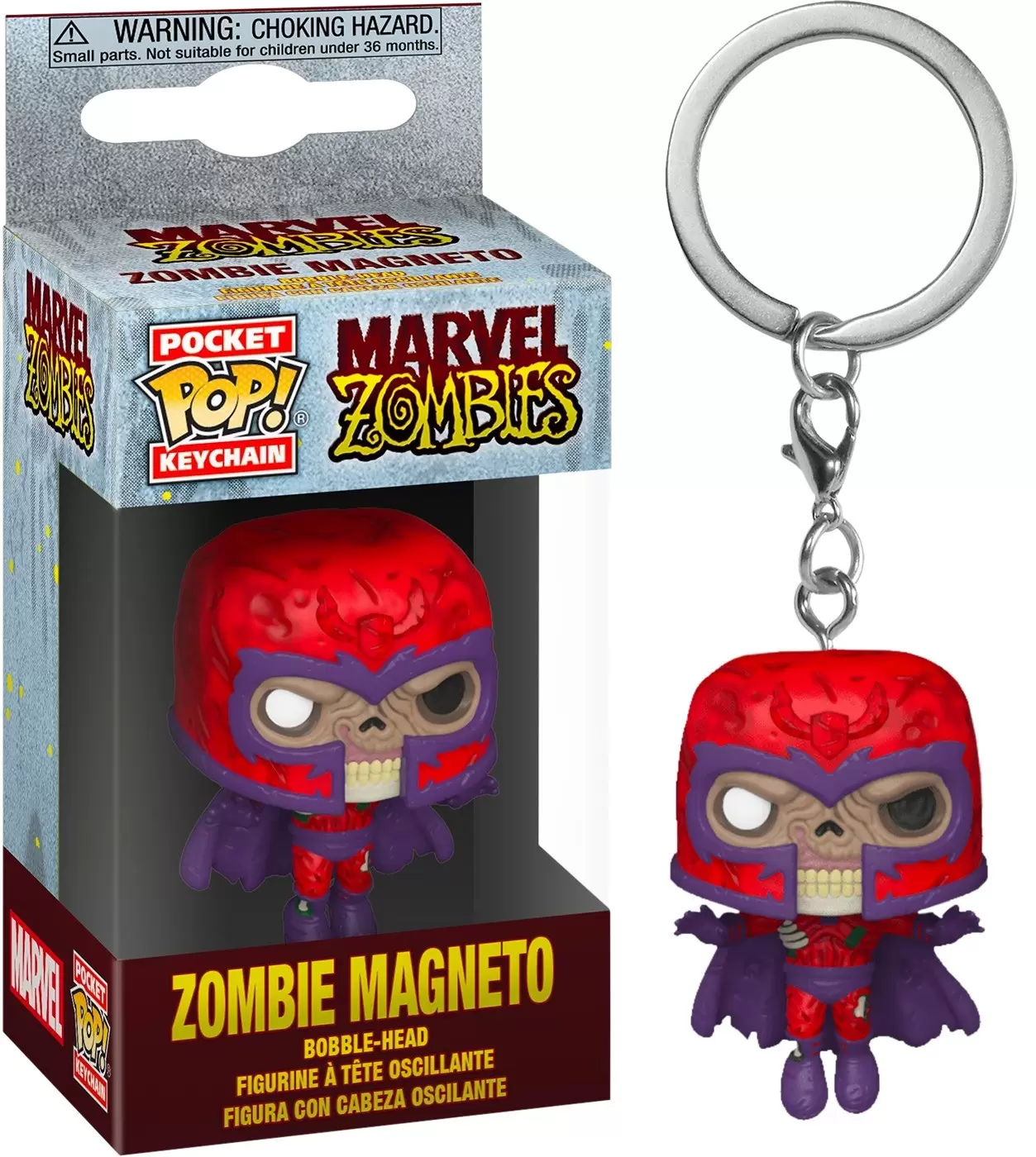 Marvel - POP! Keychain - Marvel Zombie - Zombie Magneto