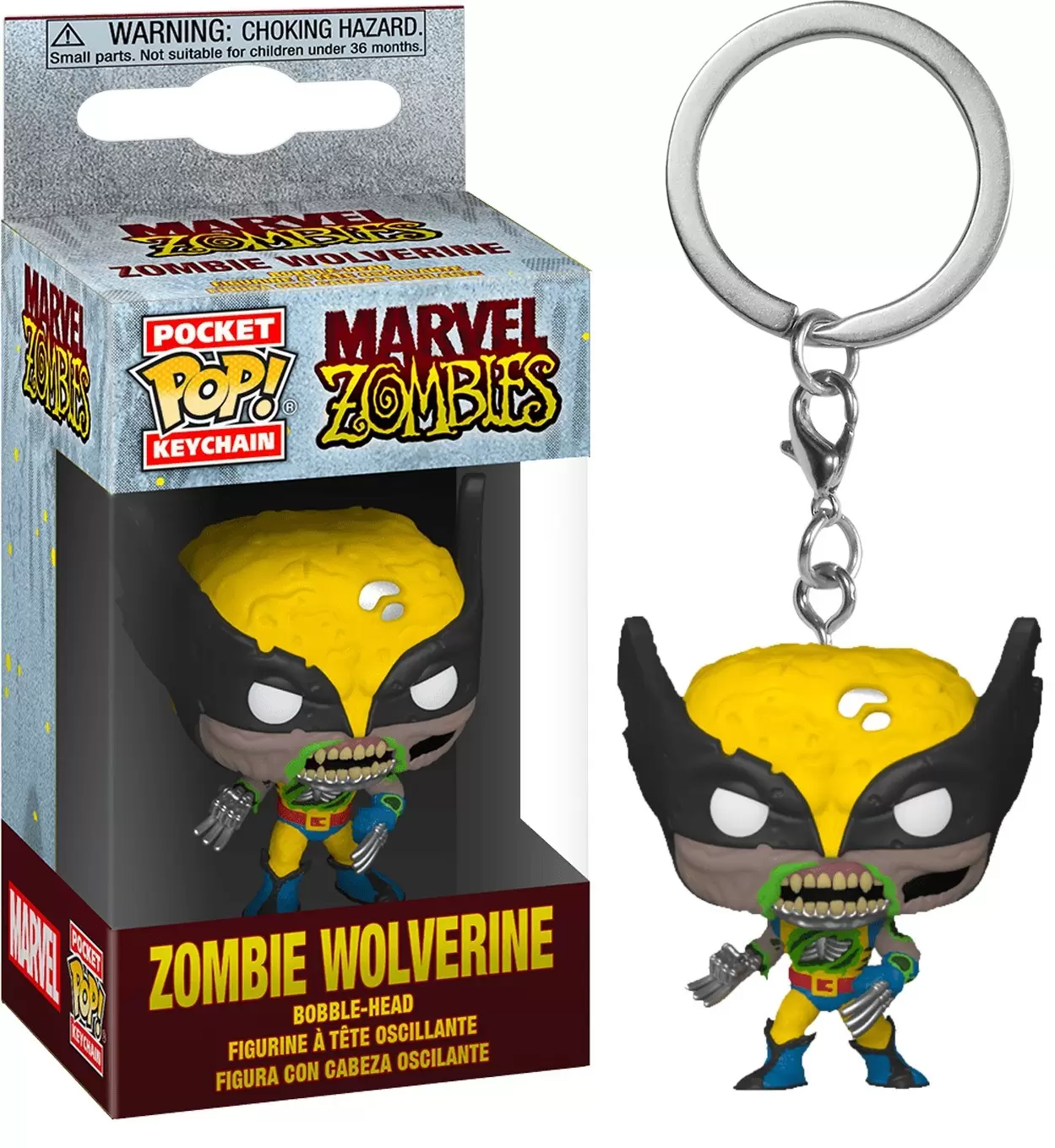 Marvel - POP! Keychain - Marvel Zombie - Zombie Wolverine