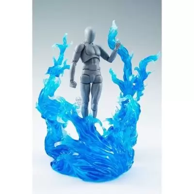 Bandai / Tamashii Nations - Effect Burning Flame - Blue Version Tamashii 14cm