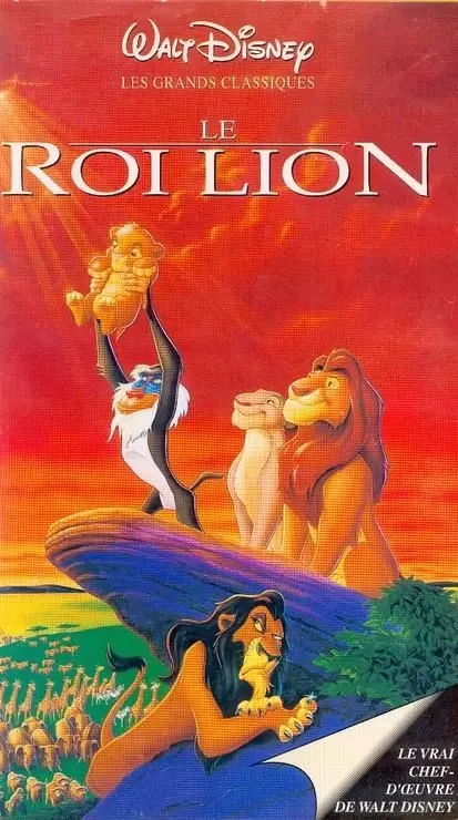 VHS - Le Roi Lion VHS