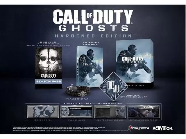 Jeux XBOX 360 - Call of Duty: Ghosts Hardened Edition